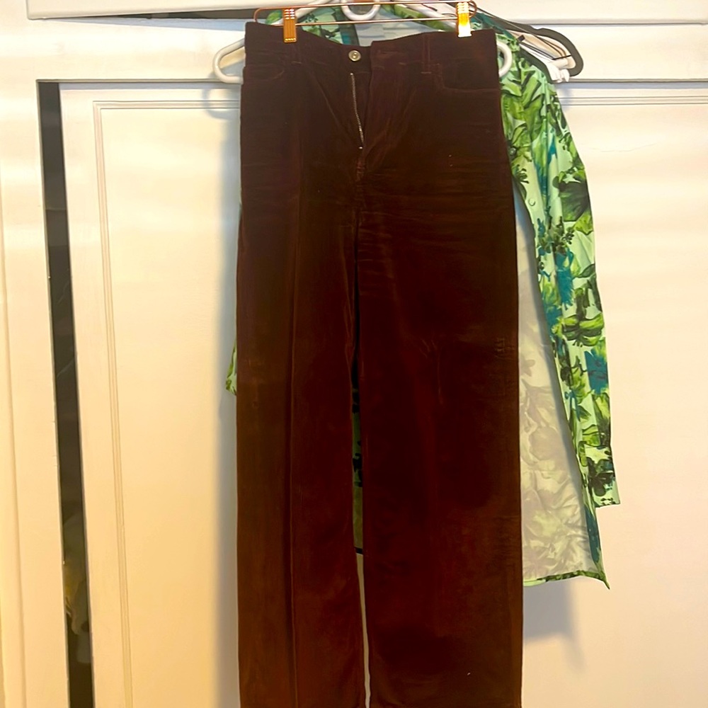 Zara mariner corduroy pant